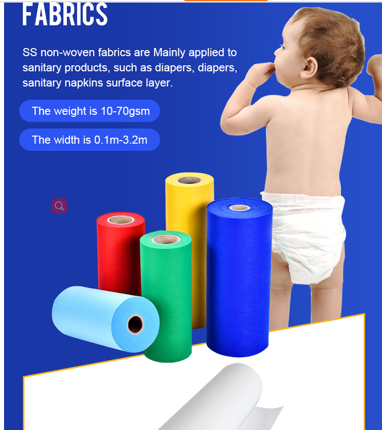 Hygiene Melt Blown Non Woven Polypropylene Fabric