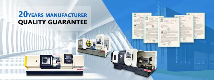 Máquina de torno CNC de precisão 3000mm com sistema de resfriamento Ck61125 Torno CNC