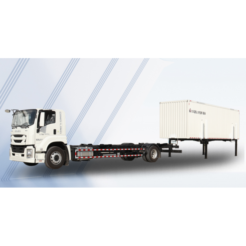 Exclusive Isuzu Mini 4*2 4 Ton 19cbm Diesel Demountable Body Wing Van Truck For Logistics
