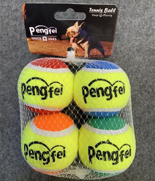 Pet Tennis Balls Fetch Throw Chew Dog Balls Toys
