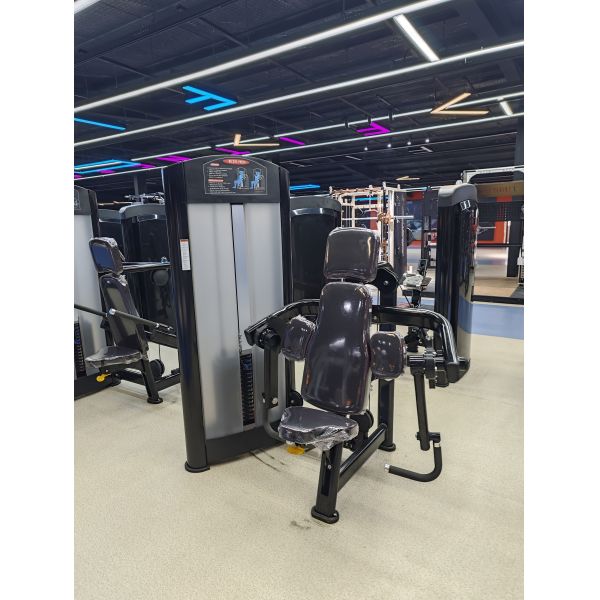 Commercial and Home Gym Fitness Equipment Steel Pin-Loaded Bicep Machine for Chest Back Shoulder Leg Training