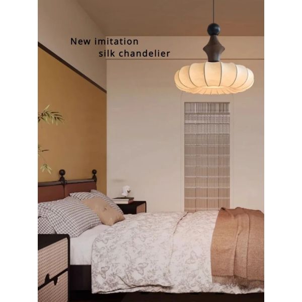 Dining Room Kitchen Chandelier Home Decor Bedsroom Bedside Hanging Light Vintage Wooden Ceiling Pendant Lamp (WH-VP-313)