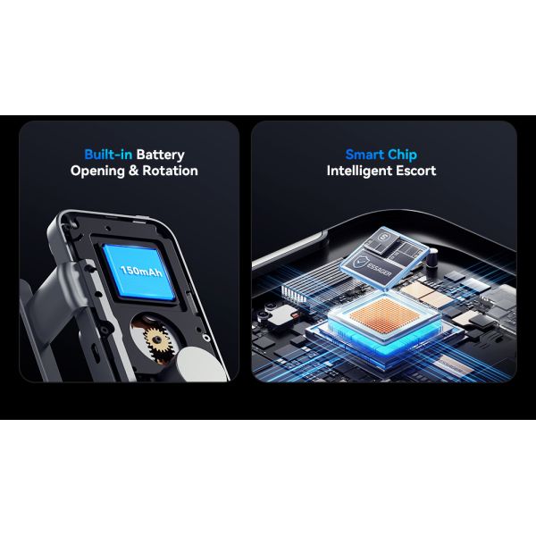 ESSAGER X01 15W Wireless Charging Car Phone Holder Mount Car Vents