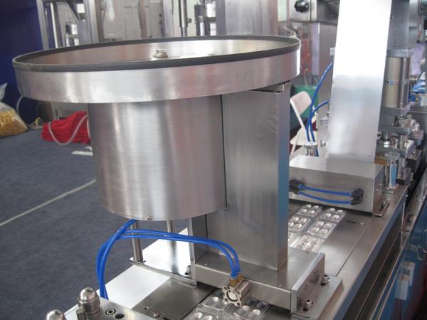304 de aço inoxidável máquina de embalagem automática da bolha para o PVC de Alu/bolha de Alu Alu