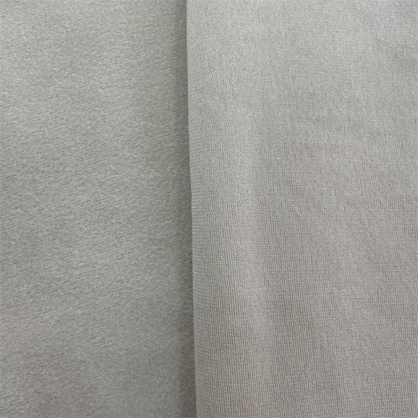 Fabric Winter Jacket in Stripe Style with 100% Nylon Spandex Flame Retardant Fabric