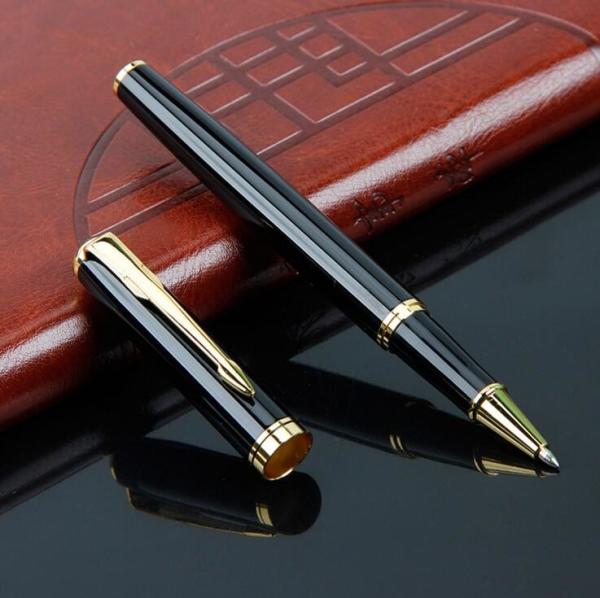Personalized black Metal Roller Pen Ballpoint Pen Custom Ball Pen Manufacturer