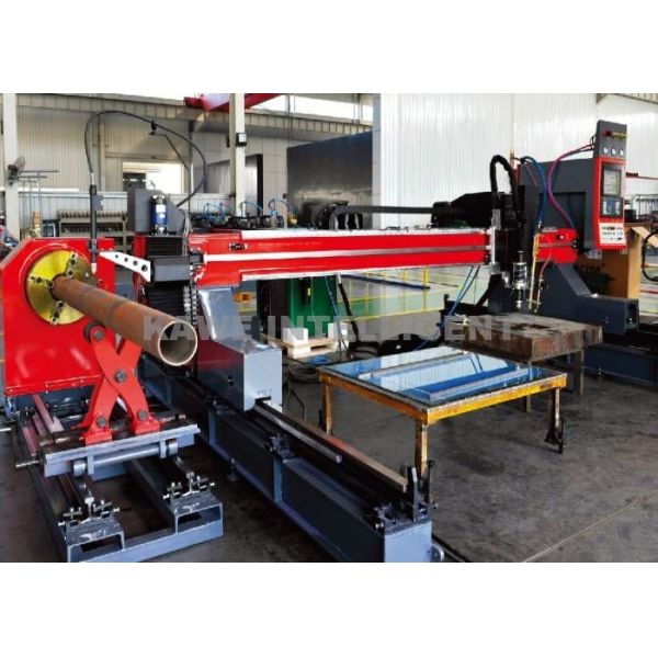 Multi Function CNC Plasma Cutting Machine 6 Axis Tube Profile Cutting Machine Pipe Plate