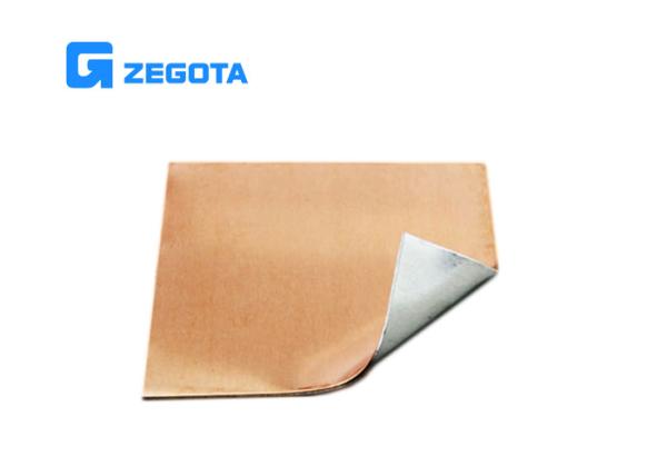 Good Lubricity Copper Clad Aluminum Sheet 5.0-1500mm Width For Cable Industry
