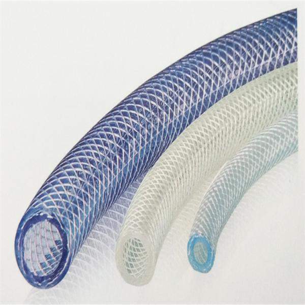 Clear PVC Fiber Reinforced Hose plastic Braided hose pipe Flexible PVC Clear Nylon