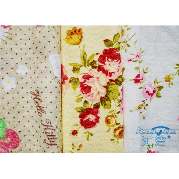 Домочаец Microfiber напечатал ткань чистки кухни/полотенца Microfiber