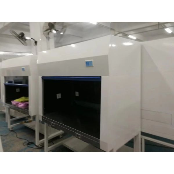 Шкаф 220V/60HZ воздушных потоков ISO 5 светоэлектрический промышленный ламинарный фильтрованные клобуком