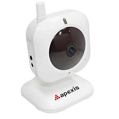 Apexis - Mini Wireless IP Network Camera (Night Vision, Motion Detection, Email