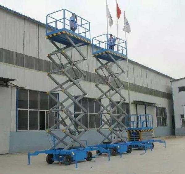 4m 6m 8m 10m 12m Portable Scissor Lifts Mobile Scissor Lift Platform