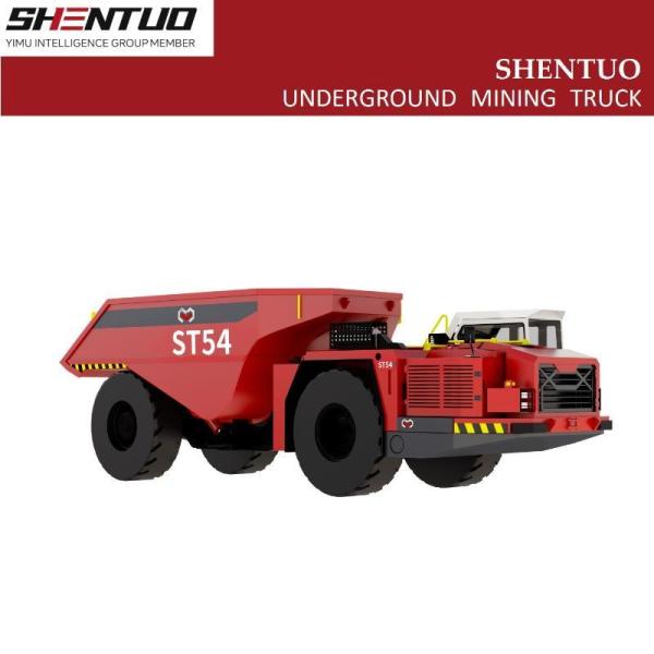                  ST54 Underground Mining Equipment 54ton Tunnel Mine Rock Wheel Underground Dump Truck             