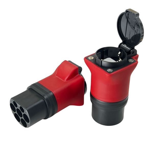 Motorized Scooters and Recreational Vehicles EV Charging Adapter EU Socket Plug 220-240V Voltage for Replace/Repair