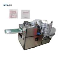 Complètement contrôlée par servo 6 voies Machine d'emballage de coton à tampon 4 Side Pack