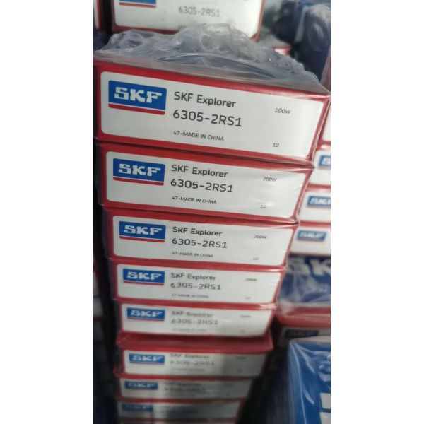 Single Row Deep Groove Ball Bearing 6305 6306 2RS for Restaurant and Printing Shops