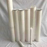 3M High Flow Series Cartuchos de filtro de água de alto desempenho Filtração de água Pp Filtro plissado Hf60pp005a01