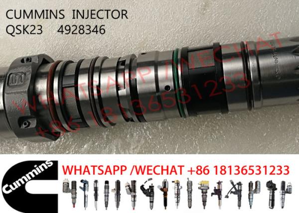 Diesel Fuel Injector QSK60 4928346 Common Rail Injector 3766446 4326781