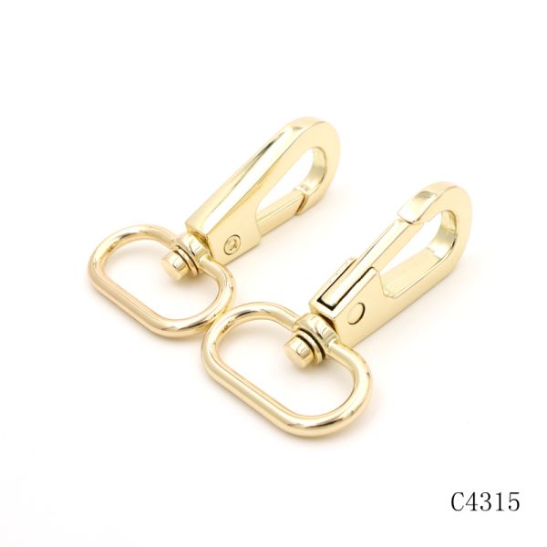 Bag Accessories Quality Metal Snap Hook 26mm Swivel Snap Hook Clip Keychain Hardware