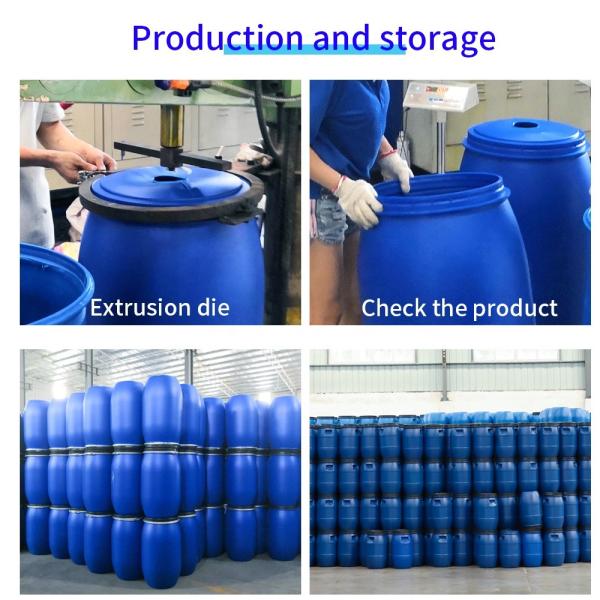 Strong Sealing HDPE PP Metal Plastic Chemical Containers 150L Plastic Barrel