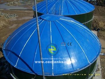 Tanque de vidro fundido em aço para agricultura agrícola Pecuária Biogás Biomassa Digestora anaeróbica