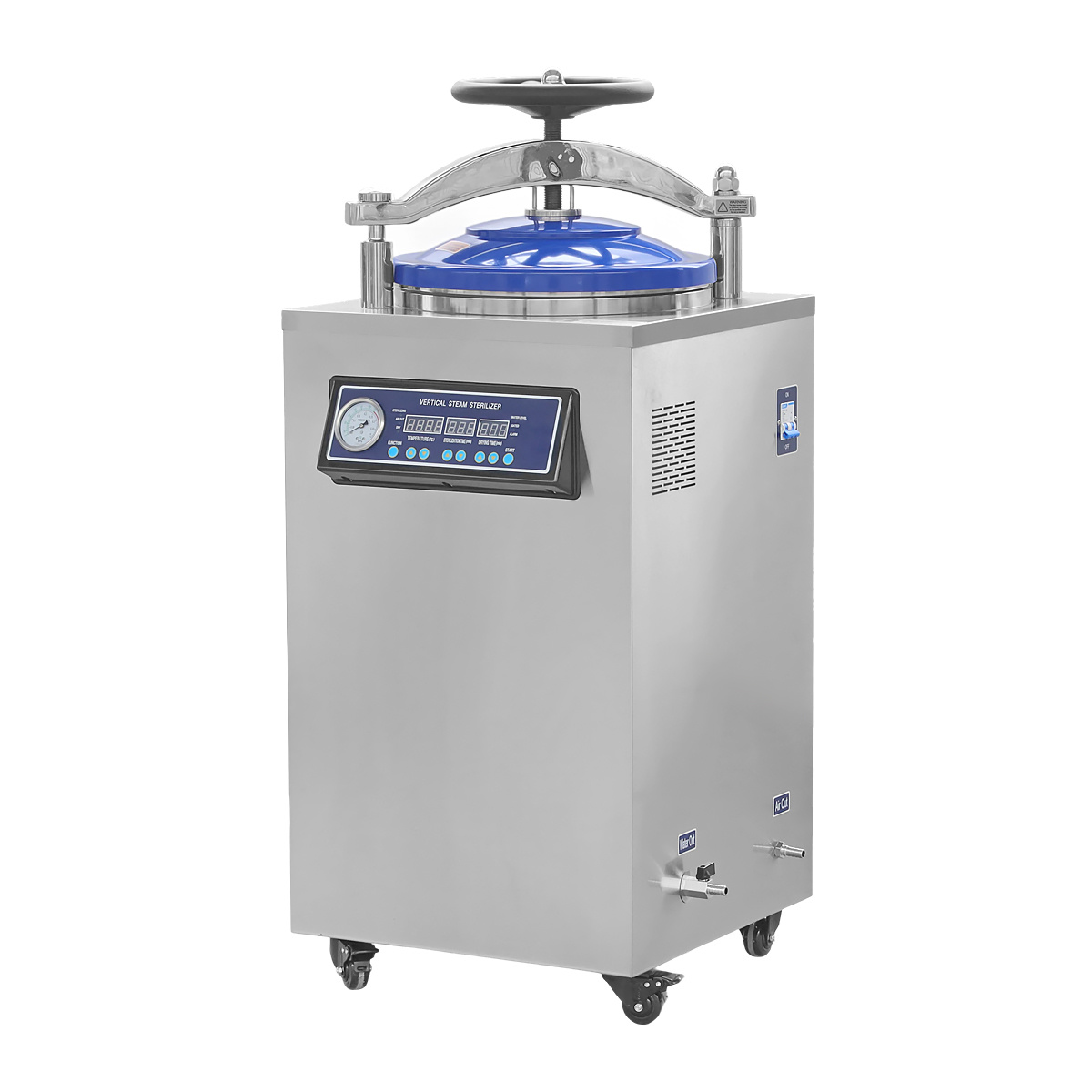 Cenlee 35/50/75/100L Factory Laboratory Use Microcomputer Control 0-240min Drying Automatic Protection Vertical Steam Sterilizer