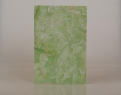 painéis de parede comerciais do banheiro de 1220*2440mm, cor verde de painéis de parede interior do Pvc