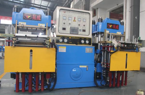Table 550X560mm stroke 250 vulcanizing machine production blue and white silicone shell