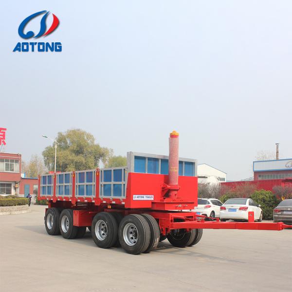 40 Ton Dump Truck Tractor Tipper Trailer Semi-Trailer Sales for Tractor Rim 9.00-22.5