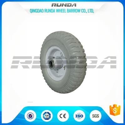 Roller Bearing Hand Dolly Wheels 70mm Hub Length Super Elasticity OEM Allowed