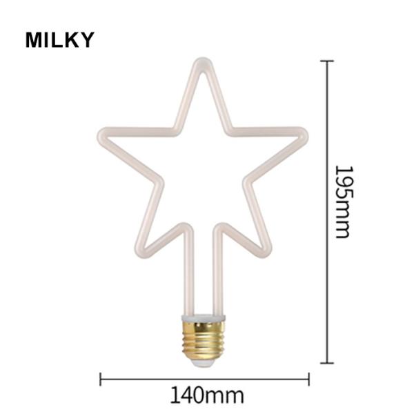 Dimmable Decorative Filament Light Bulbs 8w  2700k  2 Years Warranty