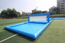 Outdoor Inflatable Sport Games Volleyball Court Tennis Court Field Equipment on Sale
