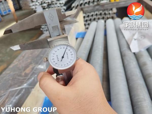 ASTM A249 TP304 L Fin Tube Fin Fan Stainless Steel Welded Tube