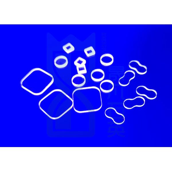 Clear High Temperature Resistance Glass Plates JGS1 Fused Silica Quartz Disc