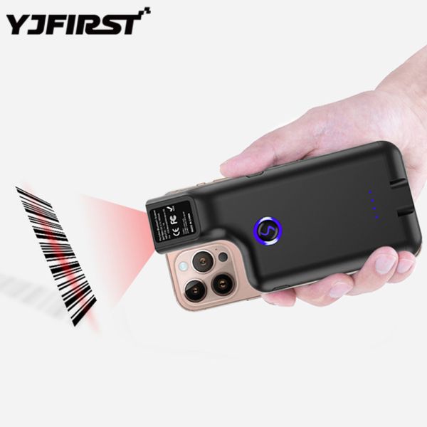 Wearable Belt Backclip Barcode Scanner USB-C Omnidirectional Scanner for Trolley & Inventory Management