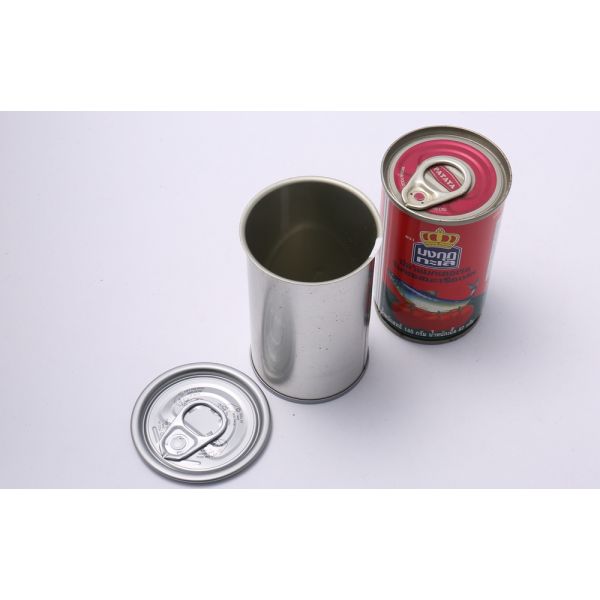 D53*88mm Tuna Fish Can 50g Metal Cans For Food Packaging