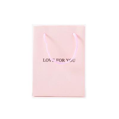 Custom Recycled Art Paper Gift Bags 12x8x4in with Logo Printing