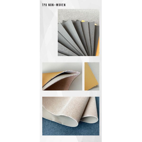 High-Performance Anti-Scratch Leather with TPU Surface & Non-Woven Backing