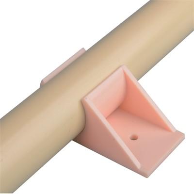 Espessura plástica bege dos conectores 3mm do tubo da braçadeira de tubulação do ABS JY-A009