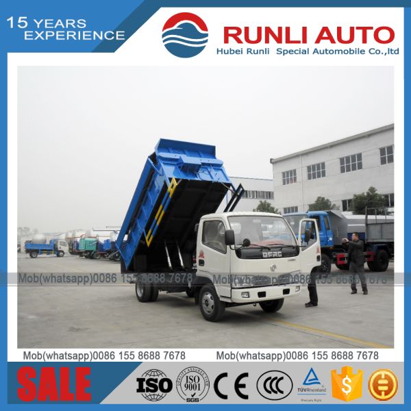 Marque célèbre chinoise DFAC 4x2 95ch Camion benne 5 tonnes