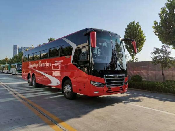Double Decker Coaches LCK6125 With Double Axle City Buses Large Seating Capacity