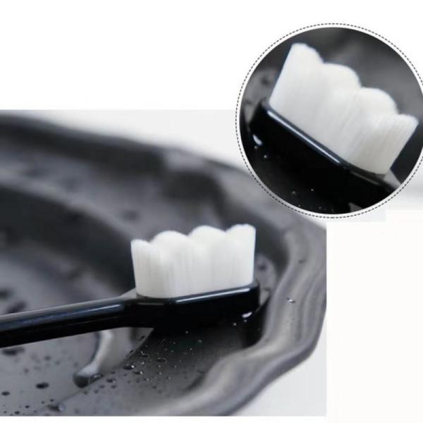 Toothbrush Ultra-fine Soft Hair Wave Nano Brush Eco Friendly Portable Travel Tooth Brush With Box Dental Oral Care
