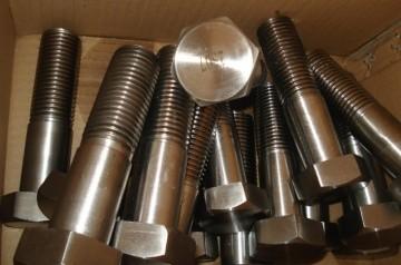 Monel 400 Nickel Alloy Fasteners Hex Bolt Size M8 - M52 DIN 961 UNS N04400
