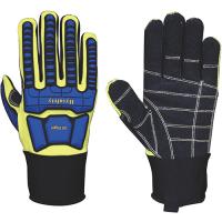 El ISO CORTÓ guantes llanos del impacto del campo petrolífero de E 4344EP afecta guantes de la prueba