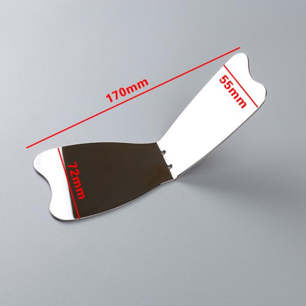 1 Year Shelf Life Dental SS Mirror Kit Double Sided Double Faced Polished Smooth Edge 5pcs/kit