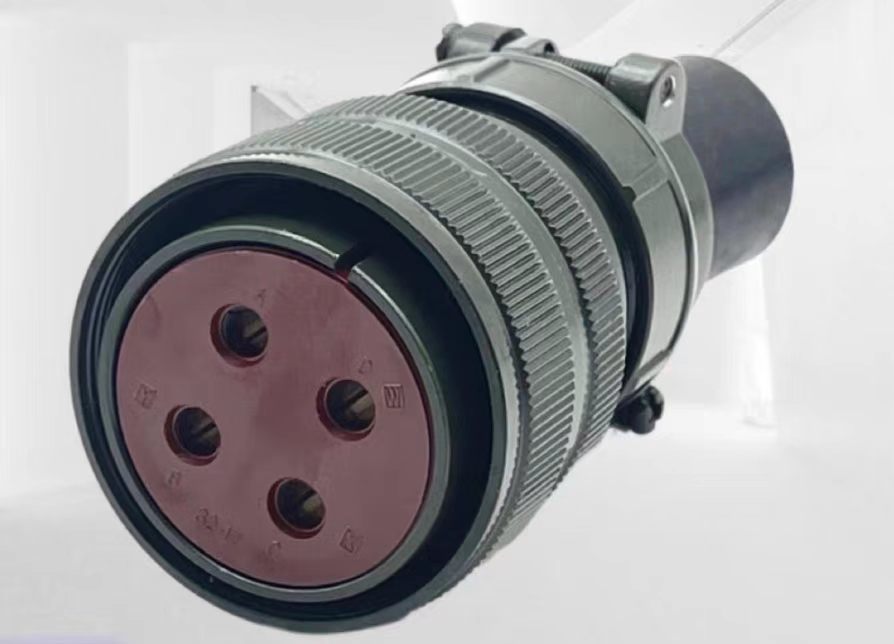5015 American Standard Aviation Plug MS3108B32-17S MS3102A32-17P 4-Pin 80A High Current Plug