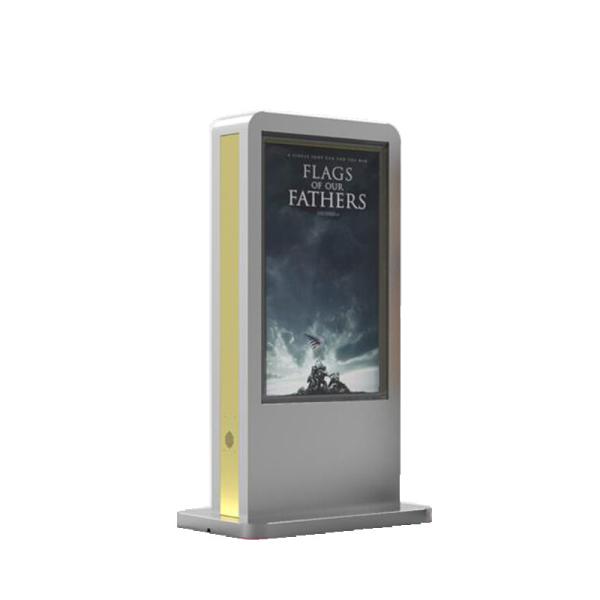 65 inch outdoor 2000nit ad player with vga and hd interface showcase display digital signage