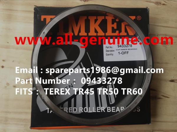 09433278 CUP BEARING TIMKEN TEREX NHL TR50 TR60 TR45 TR70 MINING DUMP TRUCK GENUINE