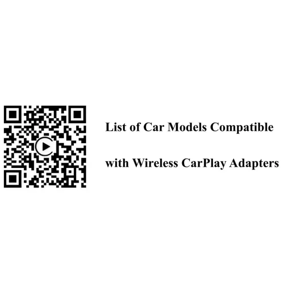 5V Wireless Carplay Adapter For Apple Ios Fast Convert Wired To Wireless Carplay Dongle